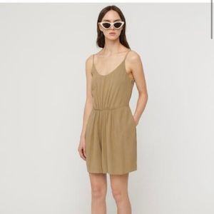 Oak and fort olive romper - XS